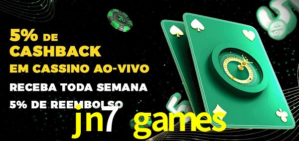 Promoções do cassino ao Vivo jn7 games